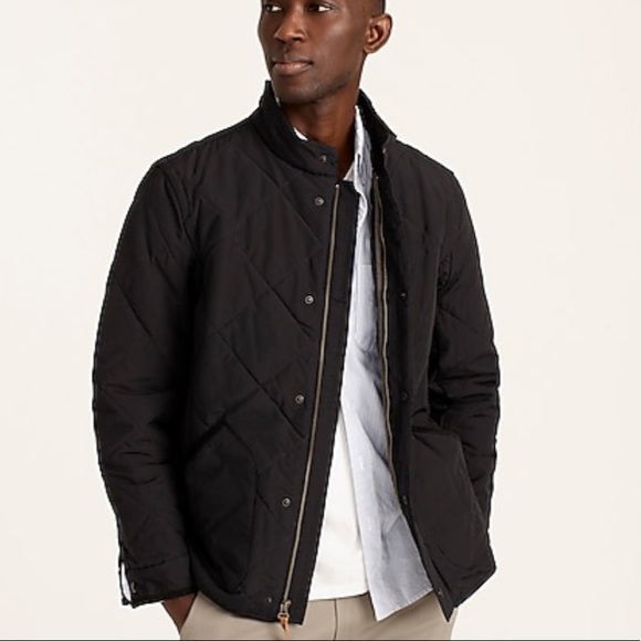 J Crew Sussex Quilted Jacket Primaloft 
